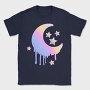 Pastel Moon, Tricou Barbati (Unisex)