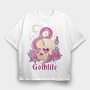 Pastel Goth Life, Tricou Oversize Barbati (Unisex)