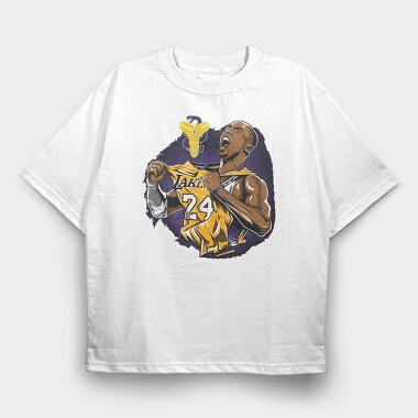 MAMBA KOBE, Tricou Oversize Barbati (Unisex)