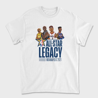 NBA ALL STAR LEGACY, Tricou Barbati (Unisex)