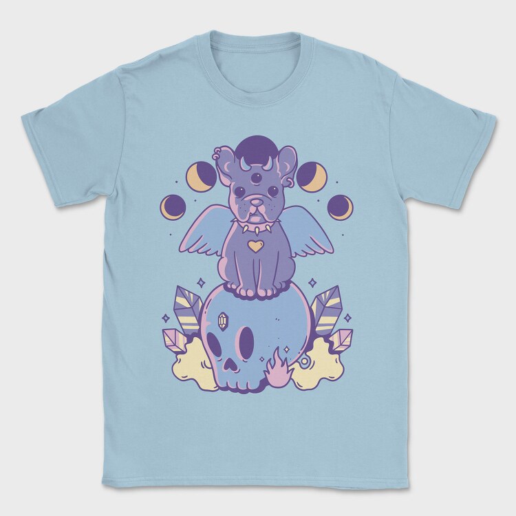 Pastel Goth Dog, Tricou Barbati (Unisex)