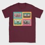 Pastel Cassettes, Tricou Barbati (Unisex)