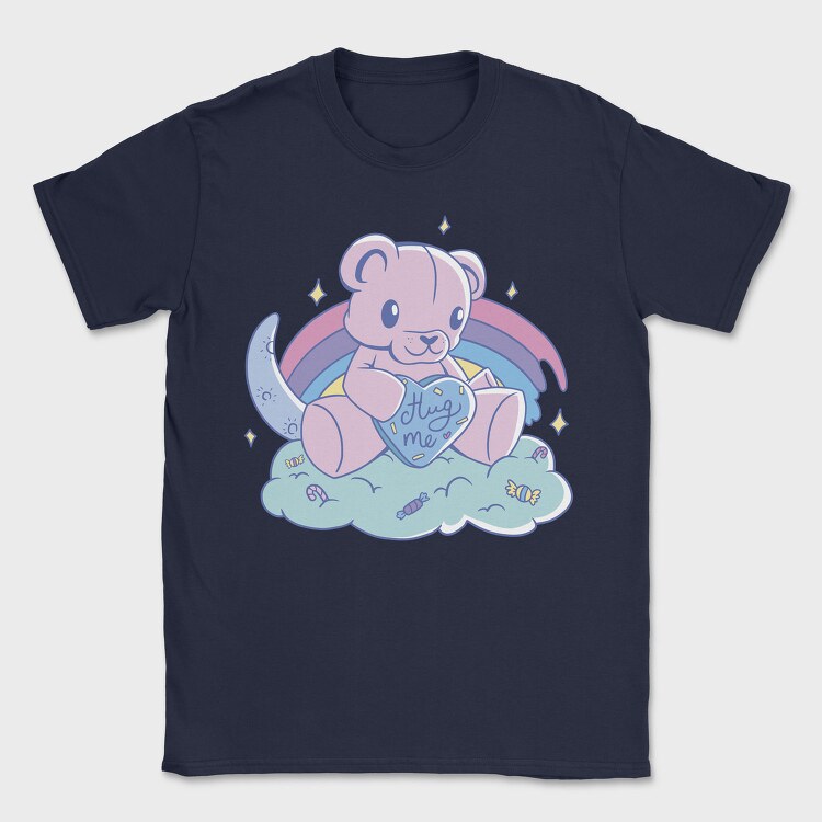 Pastel Bear, Tricou Barbati (Unisex)