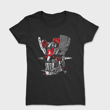 Red Skull Mask 1, Tricou Femei