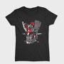 Red Skull Mask 1, Tricou Femei