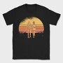 Partner Retro Sunset, Tricou Barbati (Unisex)