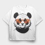 Panda Sungalsses, Tricou Oversize Barbati (Unisex)