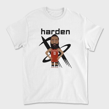 HARDEN Rockets, Tricou Barbati (Unisex)
