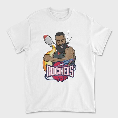HARDEN The Rocket Man, Tricou Barbati (Unisex)