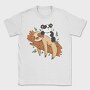 Panda Sloth Lazy, Tricou Barbati (Unisex)