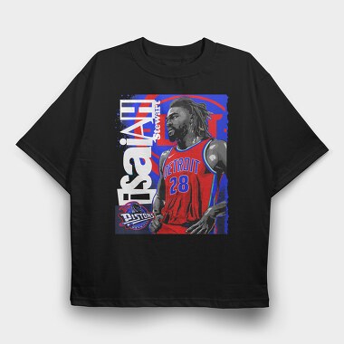 ISAIAH STEWART Art, Tricou Oversize Barbati (Unisex)