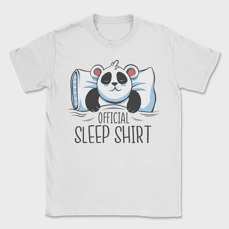 Panda Sleep, Tricou Barbati (Unisex)