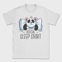 Panda Sleep, Tricou Barbati (Unisex)