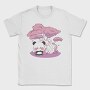 Panda Sakura Kawaii, Tricou Barbati (Unisex)