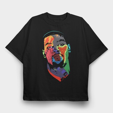 KEVIN D, Tricou Oversize Barbati (Unisex)