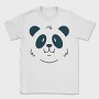 Panda Face, Tricou Barbati (Unisex)