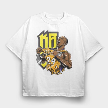 KOBE Art2, Tricou Oversize Barbati (Unisex)