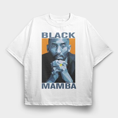 KOBE Black Mamba, Tricou Oversize Barbati (Unisex)