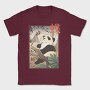 Panda Butterfly Japanese, Tricou Barbati (Unisex)