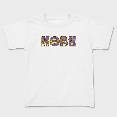 KOBE Name Art, Tricou Copii