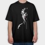 Red Dot Minimal, Tricou Oversize Barbati (Unisex)