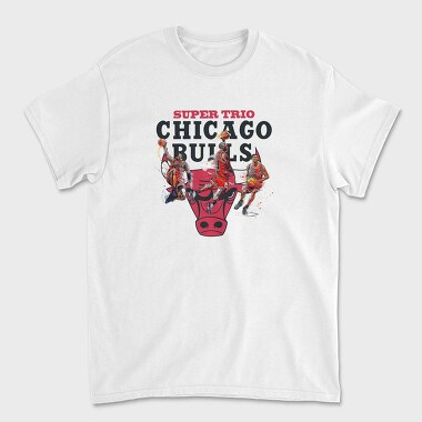 SUPER TRIO Bulls, Tricou Barbati (Unisex)