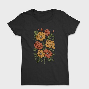 Orange Flowers, Tricou Femei