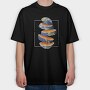 Orange Earth, Tricou Oversize Barbati (Unisex)