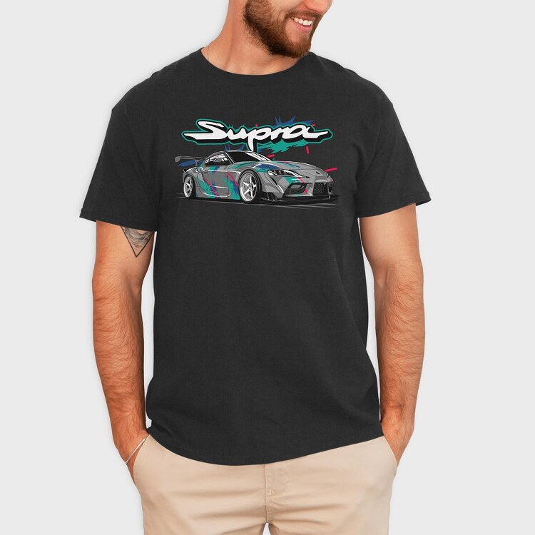 Supra MK5 HKS, Tricou Barbati (Unisex)
