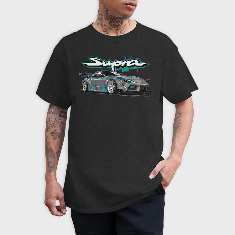 Supra MK5 HKS, Tricou Barbati (Unisex)