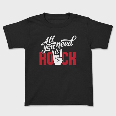 Rock On Red, Tricou Copii