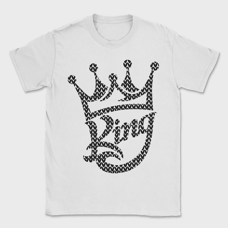 Royal Crown King, Tricou Barbati (Unisex)