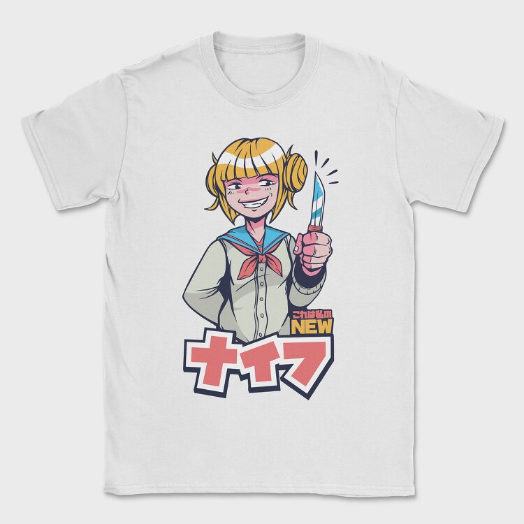 Sailor Girl Knife, Tricou Barbati (Unisex)