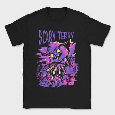 Scary Terry Run, Tricou Barbati (Unisex)