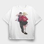 School Romance, Tricou Oversize Barbati (Unisex)