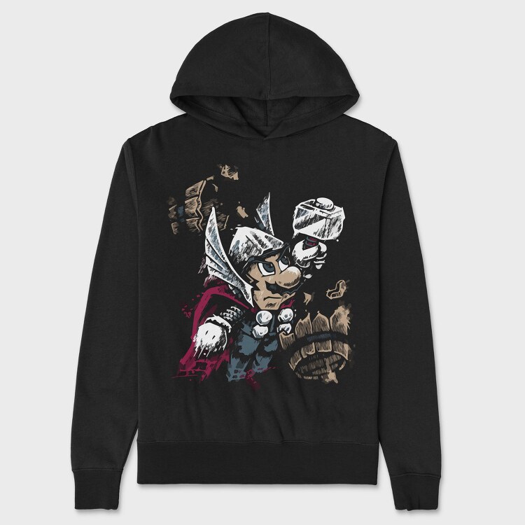 Scream Of The Wolf, Hanorac Oversize Barbati (Unisex)