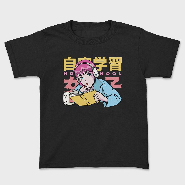 Self Study School Girl, Tricou Copii