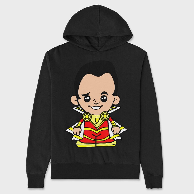 Shazam Kid, Hanorac Oversize Barbati (Unisex)