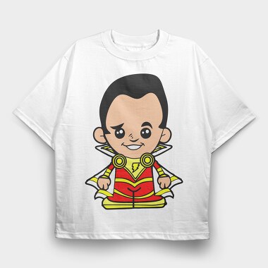 Shazam Kid, Tricou Oversize Barbati (Unisex)