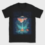 Outer Space Inner Peace Camping, Tricou Barbati (Unisex)