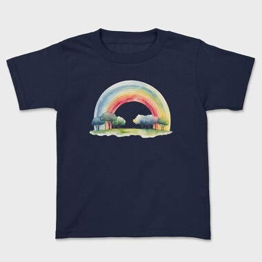 Rainbow Trees Set, Tricou Copii