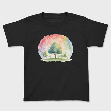 Rainbow Trees Stars, Tricou Copii