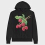 Raspberries Branch, Hanorac Oversize Barbati (Unisex)