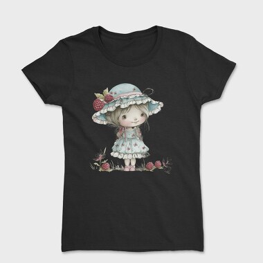 Raspberry Hat Girl, Tricou Femei