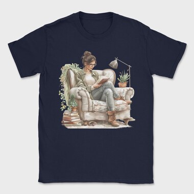 Reading Nook Club, Tricou Barbati (Unisex)
