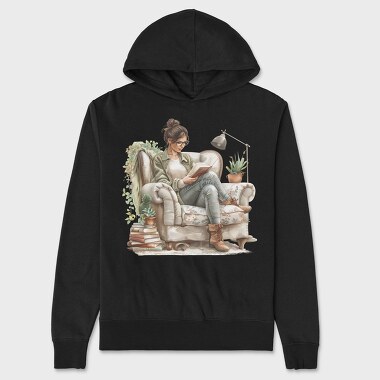 Reading Nook Club, Hanorac Oversize Barbati (Unisex)