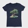 Reading Under Tree Blossom, Tricou Femei
