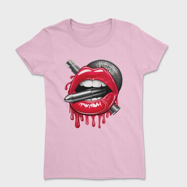 Rebel Lips Bite, Tricou Femei