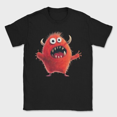 Red Monster Scream, Tricou Barbati (Unisex)