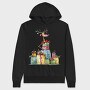 Reindeer Gift Stack, Hanorac Oversize Barbati (Unisex)